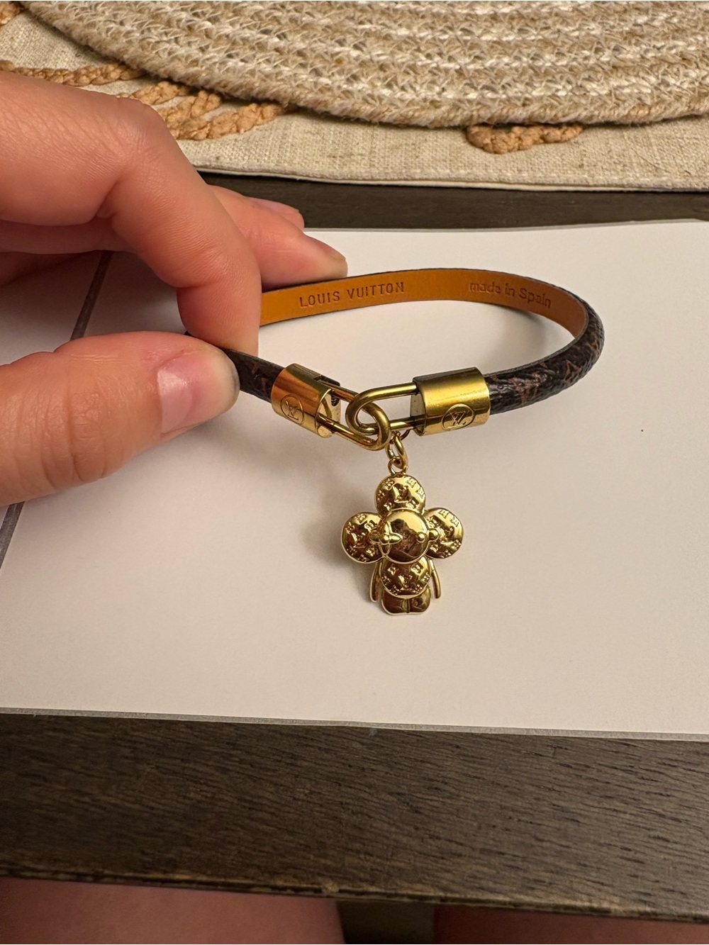 LV charm bracelet